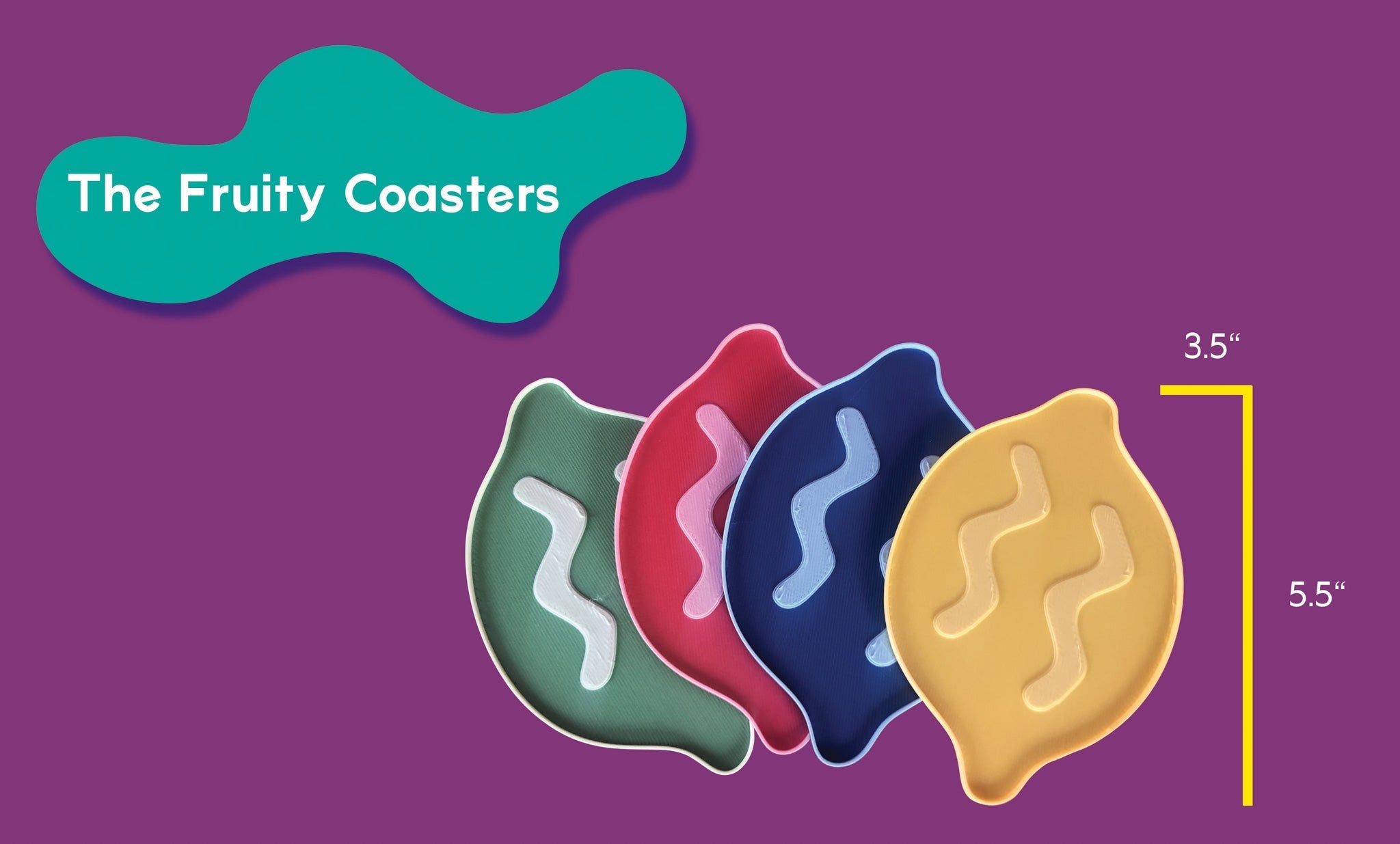 Fruity Coasters